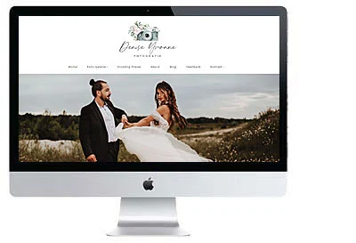 Webdesign Essen Hochzeitsfotografie Webseite