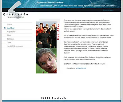 Webdesign Essen launcht www.crashendo.de