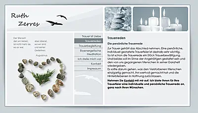 Webdesign Essen launcht www.ruth-zerres.de
